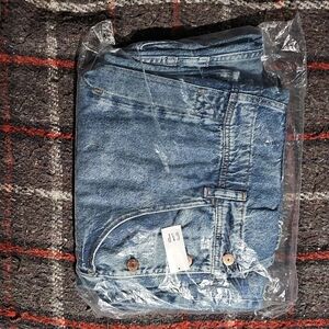 GAP Horseshoe Light Blue Denim Overalls NIB!